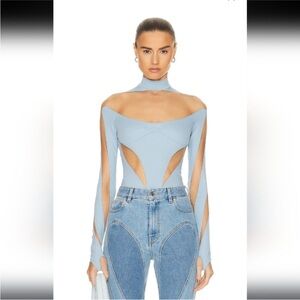 Mugler illusion bodysuit